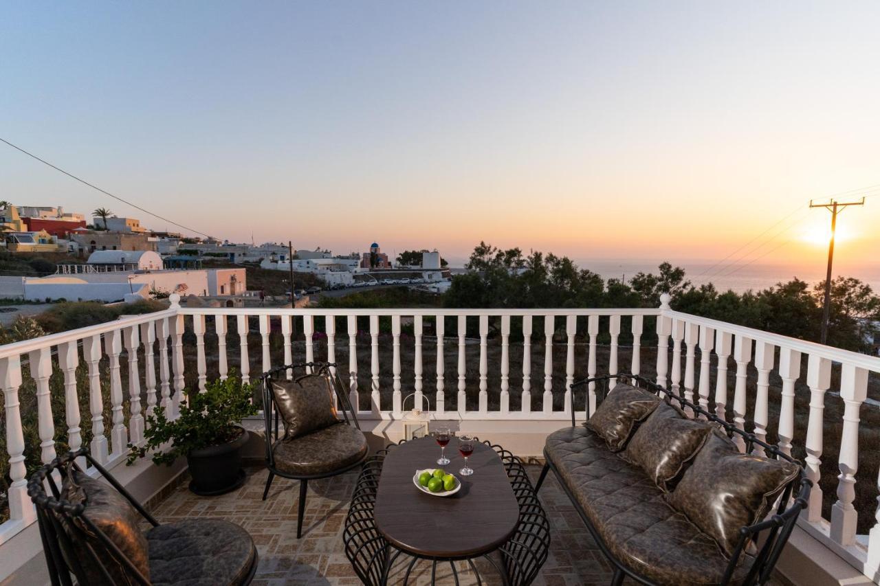 Amarie House With Sea View & Sunset View Villa Oia  Exterior photo